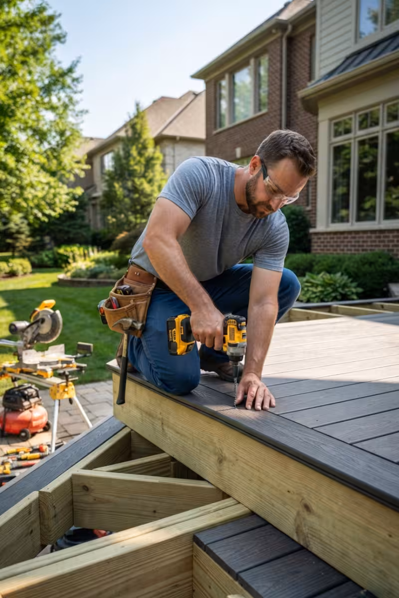Best Deck and Porches Services in New York - Optane Masonry and Home Improvements