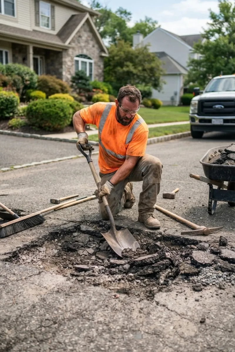 Driveway Repairs in Elizabeth New Jersey