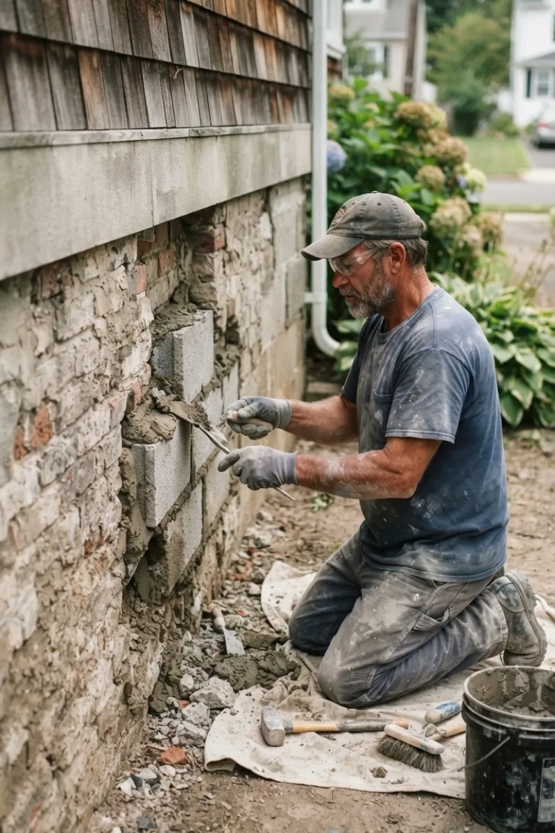 Masonry Foundation Repair Services in Elizabeth New Jersey