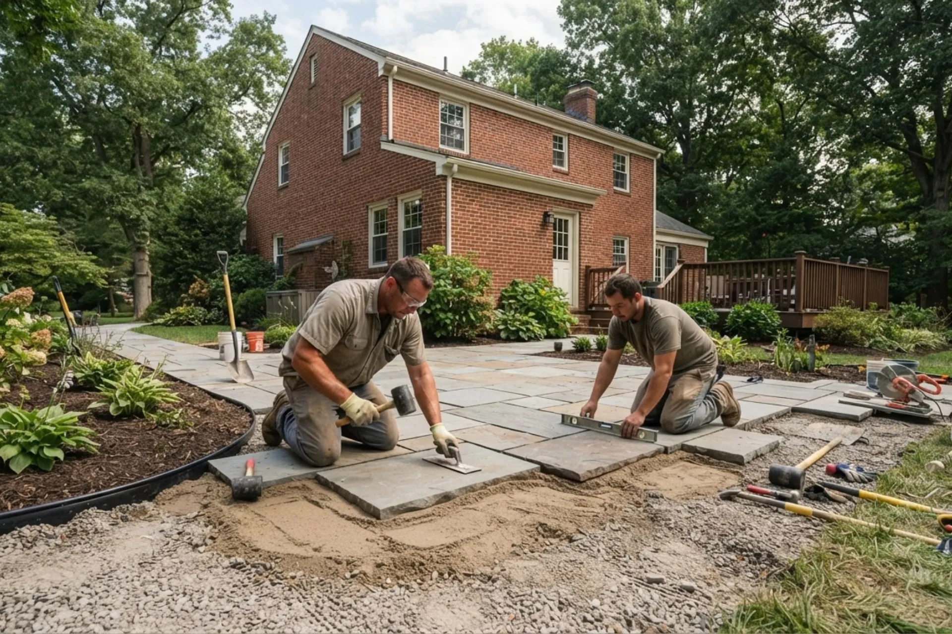 Professional Patios Installations in Elizabeth New Jersey