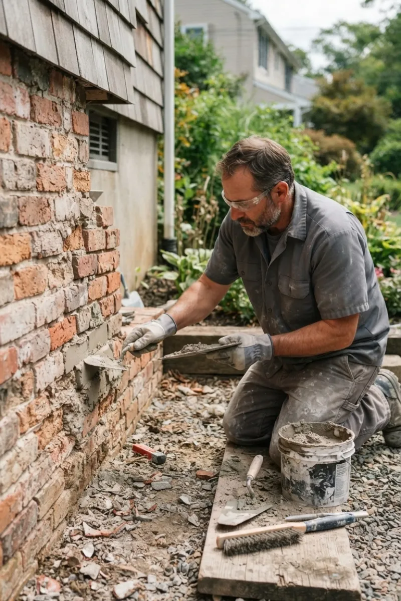 Repointing Foundation Masonry in New Jersey