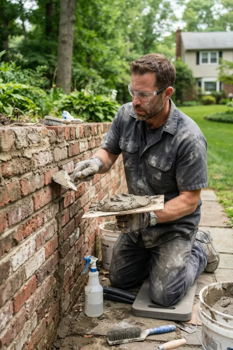 Retaining Wall Repointing Services in Elizabeth New Jersey