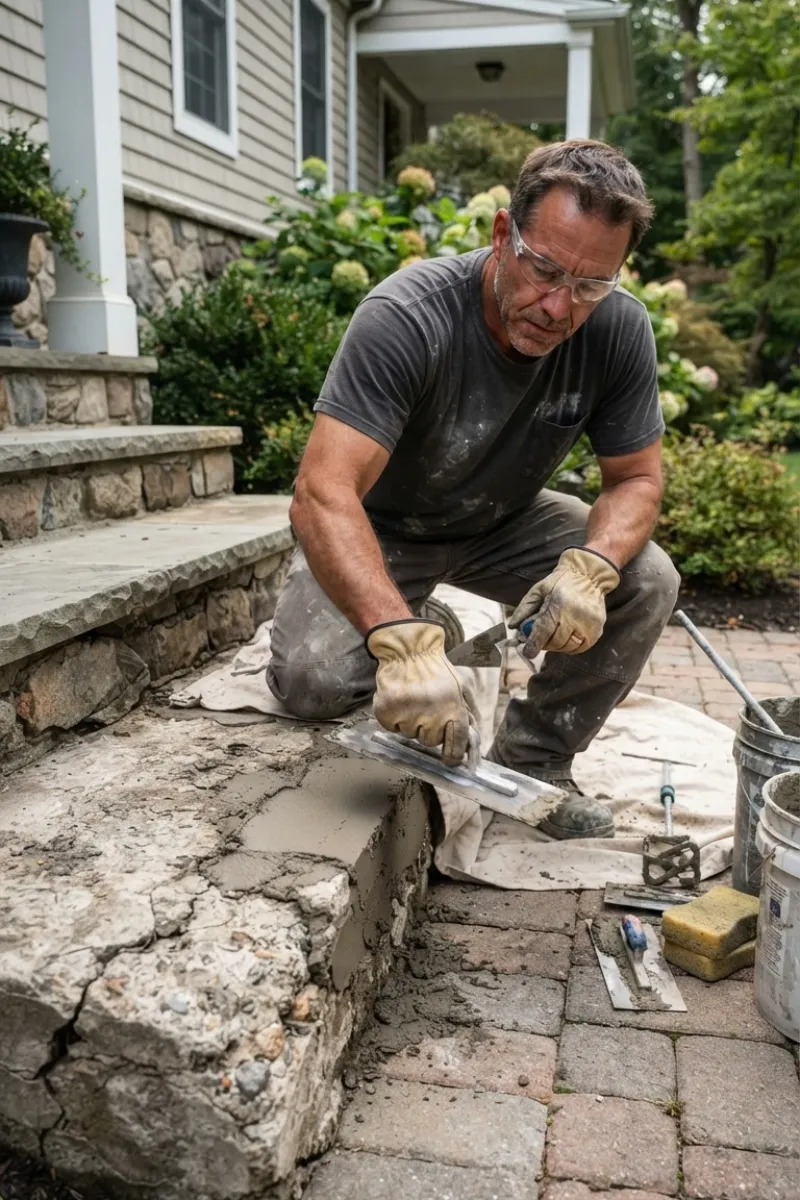 Concrete Step Repair Services in New Jersey