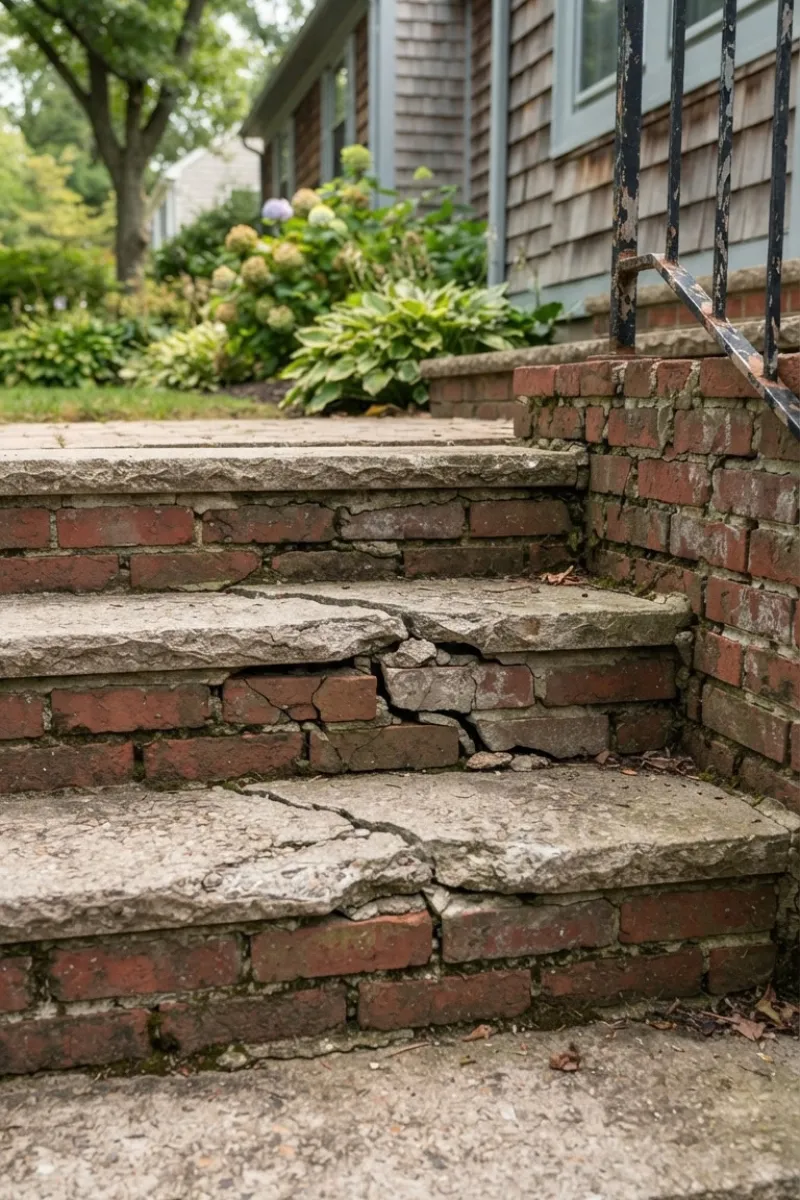 Cracked Stairs and Steps Problem in New Jersey