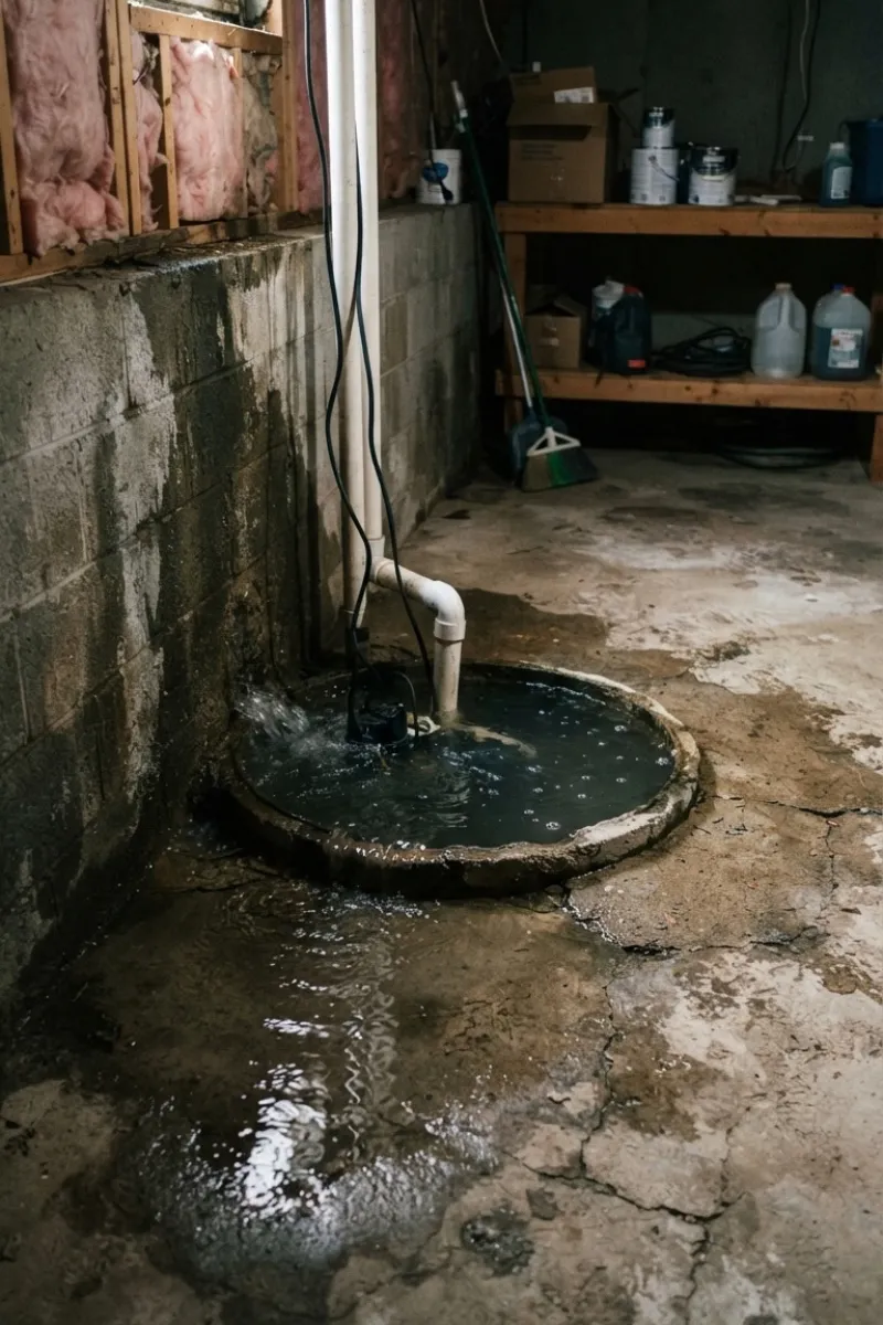 Overflowing Sump Pit Problem in New Jersey