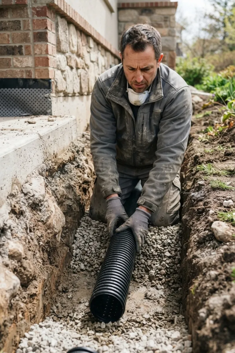 Perforated Drain Pipe Solution for Drainage Services