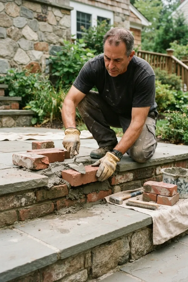 Replacing Damaged Brick or Stone in New Jersey