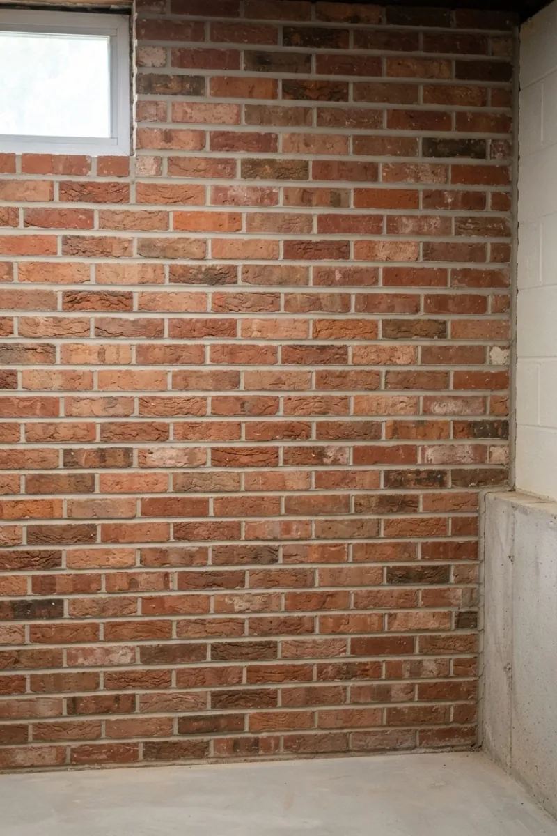 Restored Basement Masonry Wall or Masonry Repointing in New Jersey