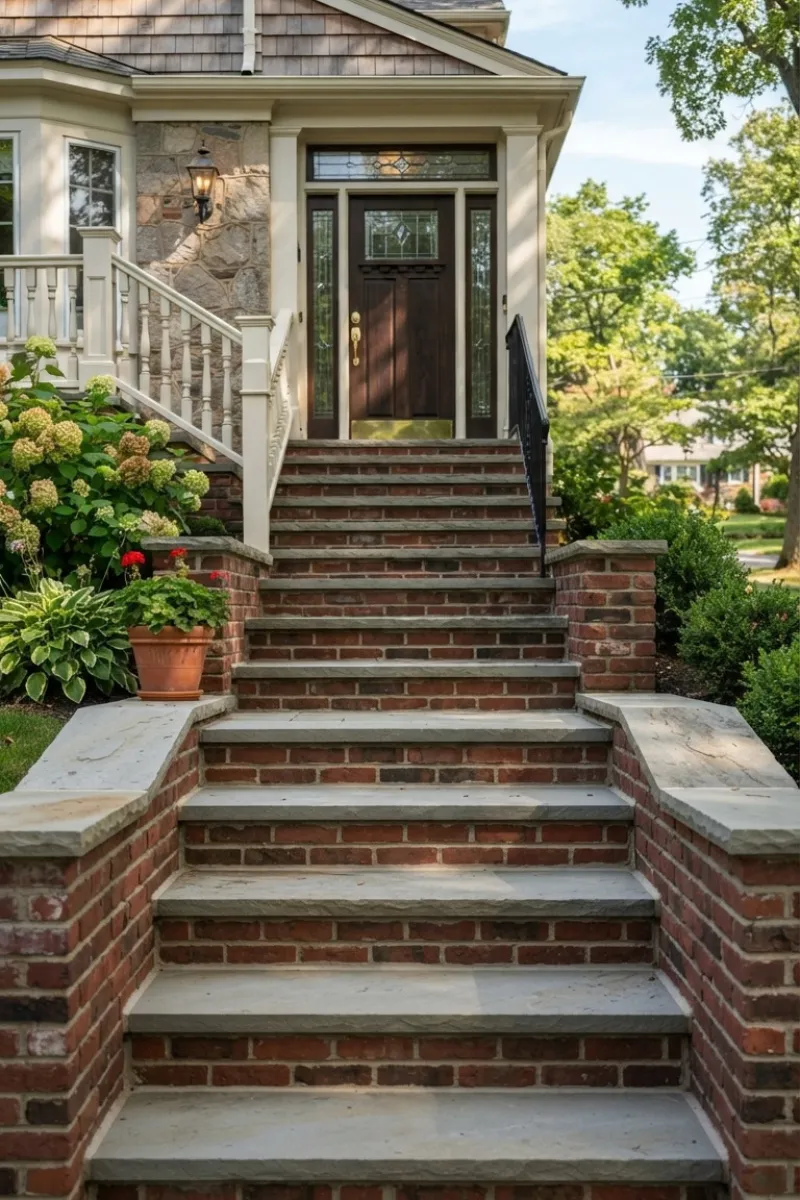 Stairs and Steps Services in New Jersey by Optane Masonry