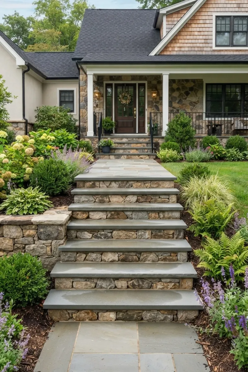 Stone Stairs and Steps in Elizabeth New Jersey