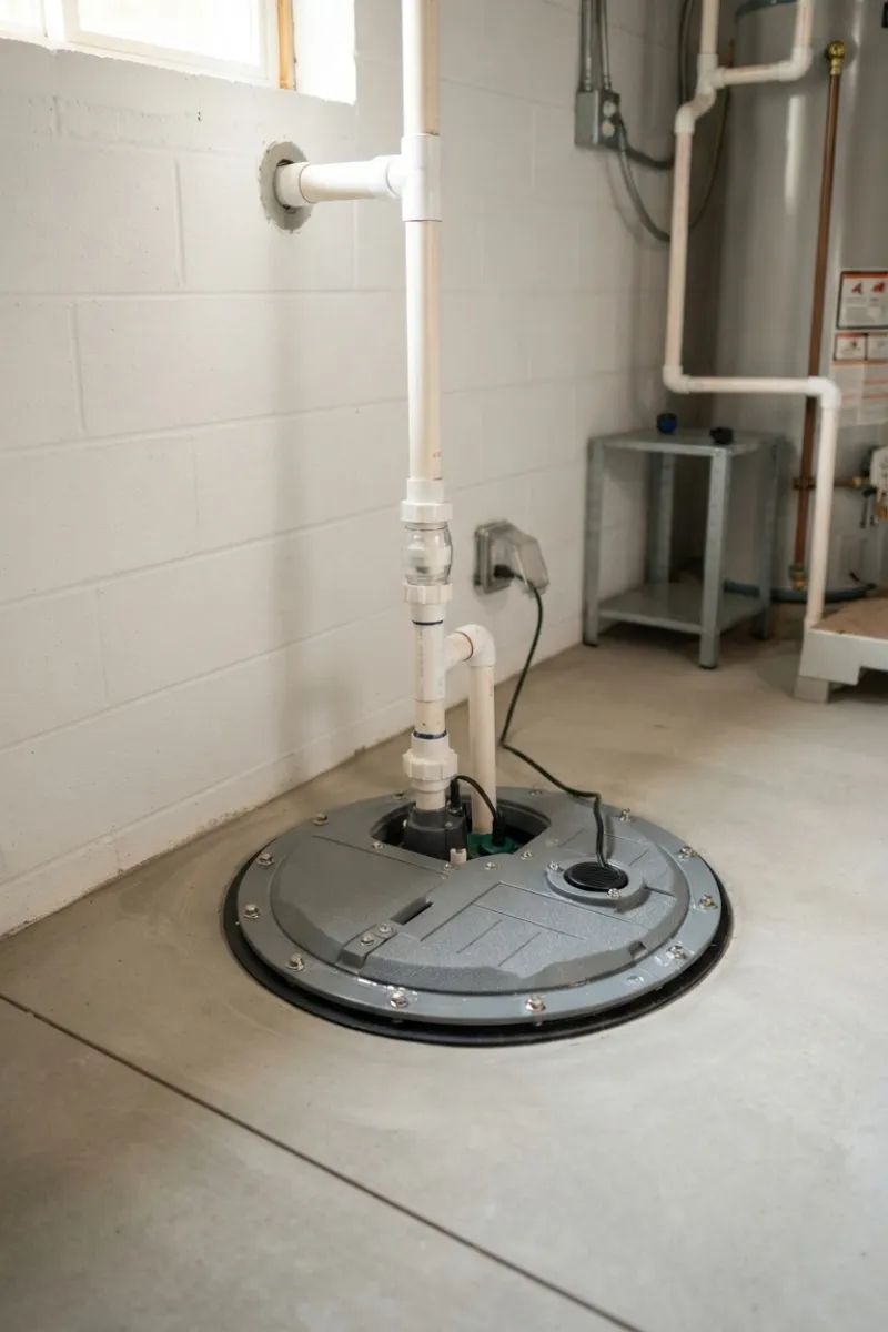 Sump Pump Installation Project in New Jersey