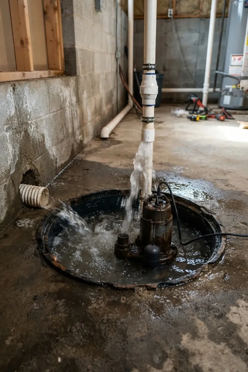 Sump Pump Running Too Often Problem in New Jersey