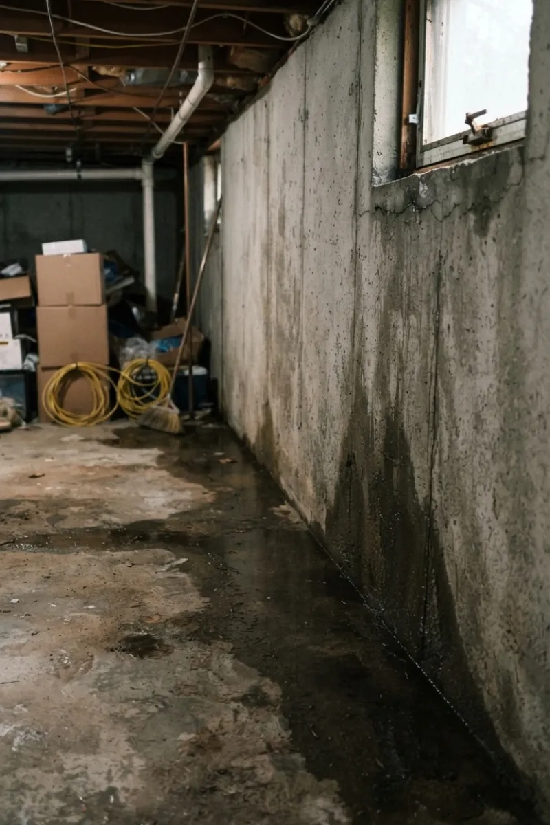 Water Entering at the Basement Perimeter in New Jersey